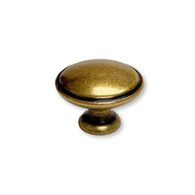 Carregar imagem no visualizador da galeria, Backplate Antique Brass "Portofino" Drawer Pull and Knob