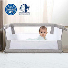 Cargar imagen en el visor de la galería, Comfy Mattress Adjustable Bedside Crib