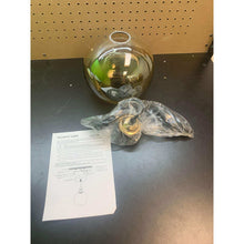 Load image into Gallery viewer, Bepuzz Plug in Glass Pendant Light Mid Century Ceiling Pendant Light Fixtures Globe Glass Shade Hanging Light Fixtures Single Hanging Pendant Lamp for Bedroom Living Room Hallway Foyer (Amber)