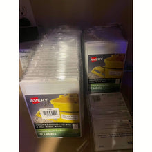 Carregar imagem no visualizador da galeria, Avery Durable Multi-Surface ID Labels, Handwrite, 1.25" x 3.5", Pack of 40 (61522)