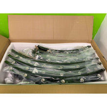 Carregar imagem no visualizador da galeria, Yikrfiae Black Wagon Wheel Chandelier 2 Tier 54-Lights 60 Inch Extra Large Farmhouse Pendant Light Fixture, Round Rustic Hanging Lighting for Dining Room Kitchen Island Foyer Entryway