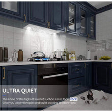 Load image into Gallery viewer, Range Hood Insert, EKON NAB01-30IN 900CFM Built-in Range Hoods Ducted/Ductless with 4-Speed Soft Touch Panel Control/Dishwasher-safe Filters, Kitchen Hoods for Over Kitchen Stove