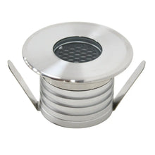 Carregar imagem no visualizador da galeria, In-Ground Well Outdoor Lighting Fixture 3W 2700K 12-24V DC Input (2-1/8" Round)