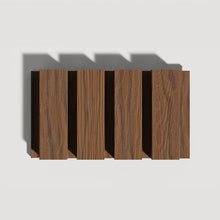 Load image into Gallery viewer, Exterior Wood-Look Composite Slat Panel Samples