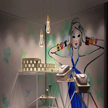 Carregar imagem no visualizador da galeria, Drop Linear Chandelier