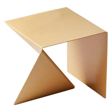 Carregar imagem no visualizador da galeria, Japanese Style Asymmetrical Metal Coffee Table