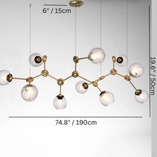 Carregar imagem no visualizador da galeria, Jyotish Indoor Chandelier