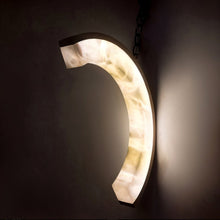 Carregar imagem no visualizador da galeria, Kalos Alabaster Wall Light