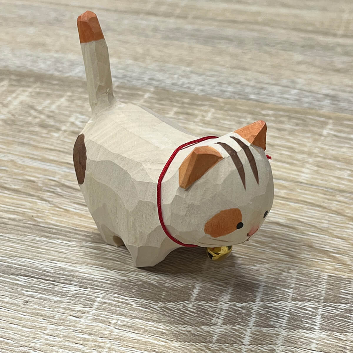 HandCarved Cat Figurines