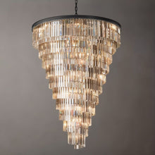Carregar imagem no visualizador da galeria, Kimasu Tiered Round Chandelier