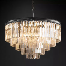 Carregar imagem no visualizador da galeria, Kimasu Tiered Round Chandelier