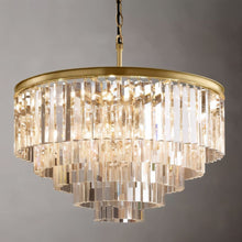 Carregar imagem no visualizador da galeria, Kimasu Tiered Round Chandelier