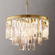 Carregar imagem no visualizador da galeria, Kimasu Tiered Round Chandelier