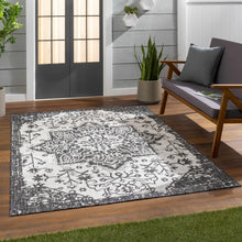 Cargar imagen en el visor de la galería, Charcoal Kilmacolm Indoor & Outdoor Rug - Clearance