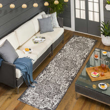 Cargar imagen en el visor de la galería, Charcoal Kilmacolm Indoor & Outdoor Rug - Clearance
