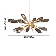 Carregar imagem no visualizador da galeria, Kristal Chandelier