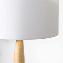 Carregar imagem no visualizador da galeria, Baugo White Ceramic Table Lamp