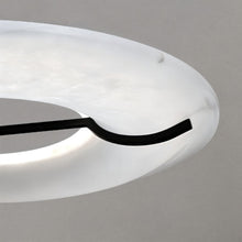 Carregar imagem no visualizador da galeria, Kuklos Alabaster Chandelier Light