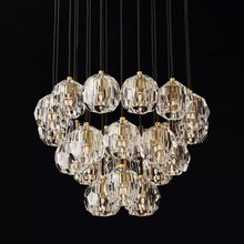 Carregar imagem no visualizador da galeria, Kurst Round Cluster Chandelier