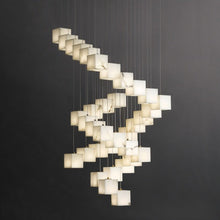 Carregar imagem no visualizador da galeria, Kybos Alabaster Chandelier Light