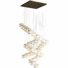 Carregar imagem no visualizador da galeria, Kybos Alabaster Chandelier Light