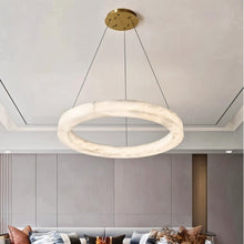 Carregar imagem no visualizador da galeria, Kyklos Alabaster Chandelier
