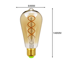 Load image into Gallery viewer, Decorative G125 Edison Bulb for Home Lighting with Dimmable LED Bulbs