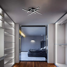 Carregar imagem no visualizador da galeria, LED Ceiling Light Modern Wave Lamp for Living Room, Bedroom & Study