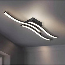 Carregar imagem no visualizador da galeria, LED Ceiling Light Modern Wave Lamp for Living Room, Bedroom & Study