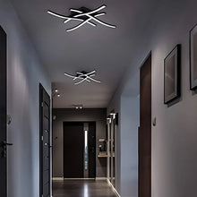 Carregar imagem no visualizador da galeria, LED Ceiling Light Modern Wave Lamp for Living Room, Bedroom & Study