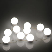 Carregar imagem no visualizador da galeria, LED Mirror Light Bulbs with USB Touch Switch for Vanity & Dressing Table
