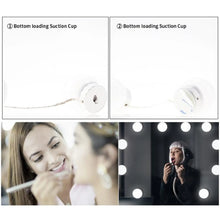 Carregar imagem no visualizador da galeria, LED Mirror Light Bulbs with USB Touch Switch for Vanity & Dressing Table