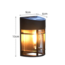 Carregar imagem no visualizador da galeria, LED Solar Outdoor Wall Light for Patio, Balcony & Garden