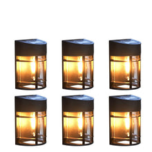 Carregar imagem no visualizador da galeria, LED Solar Outdoor Wall Light for Patio, Balcony & Garden