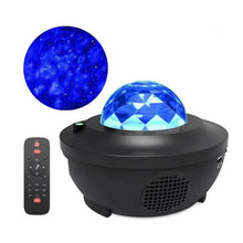 Carregar imagem no visualizador da galeria, LED Star Projector Night Light with USB Control and Music Player