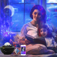 Carregar imagem no visualizador da galeria, LED Star Projector Night Light with USB Control and Music Player