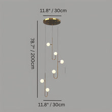 Carregar imagem no visualizador da galeria, Lexto Indoor Chandelier