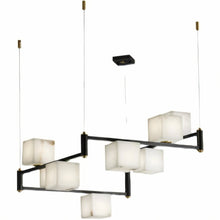 Carregar imagem no visualizador da galeria, Lifang Alabaster Chandelier