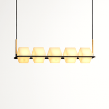 Carregar imagem no visualizador da galeria, Lifang Alabaster Chandelier