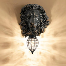 Carregar imagem no visualizador da galeria, Lion Head Wall Lamp