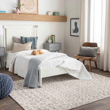Load image into Gallery viewer, Beige Liversedge Leopard Print Area Rug