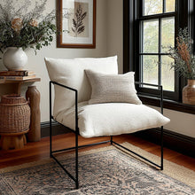 Carregar imagem no visualizador da galeria, Modern Lounge Chair with Removable Cushion