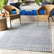 Load image into Gallery viewer, Madras Light Blue Green All Over Performance Area Rug
