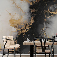 Carregar imagem no visualizador da galeria, Marble Design Alcohol Ink Abstract Pattern Wallpaper Mural. #FT-448512