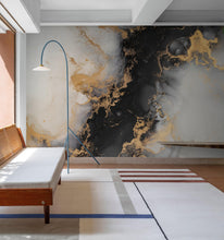 Carregar imagem no visualizador da galeria, Marble Design Alcohol Ink Abstract Pattern Wallpaper Mural. #FT-448512
