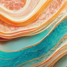 Carregar imagem no visualizador da galeria, Colorful Marble Slate Wallpaper Mural. #6737