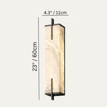 Carregar imagem no visualizador da galeria, Marmaros Alabaster Wall Lamp