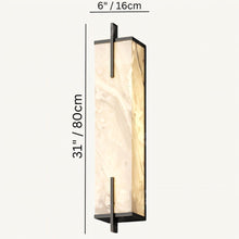 Carregar imagem no visualizador da galeria, Marmaros Alabaster Wall Lamp
