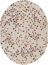 Load image into Gallery viewer, Elsu Beige&Burgandy Wool Rug