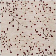 Load image into Gallery viewer, Elsu Beige&Burgandy Wool Rug